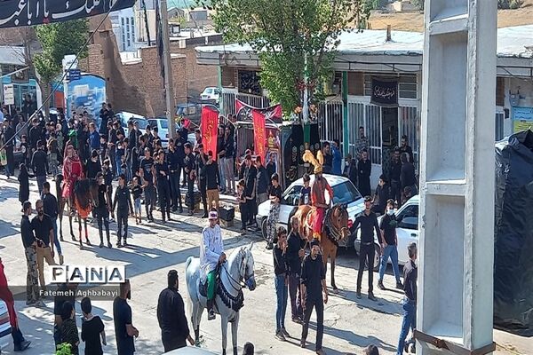 برگزاری عزاداری روز عاشورا در شهرستان بن