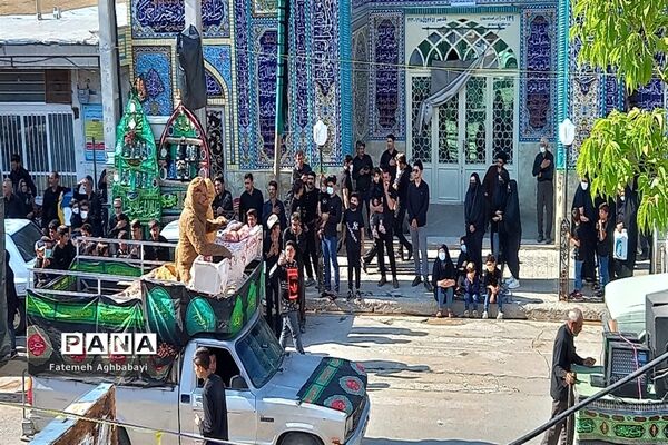 برگزاری عزاداری روز عاشورا در شهرستان بن