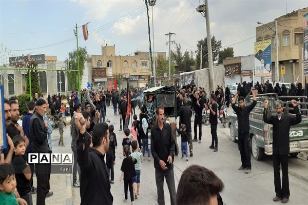 برگزاری مراسم عاشورای حسینی در قهدریجان اصفهان