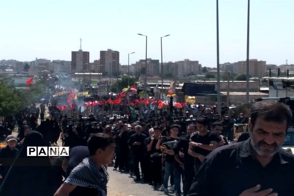 برگزاری عزاداری عاشورای حسینی در محمد شهر کرج