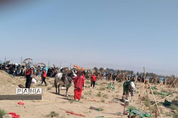 برگزاری عزاداری عاشورای حسینی در محمد شهر کرج
