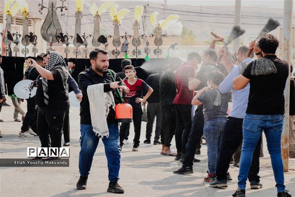 آیین عاشورای حسینی در شهرستان امیدیه