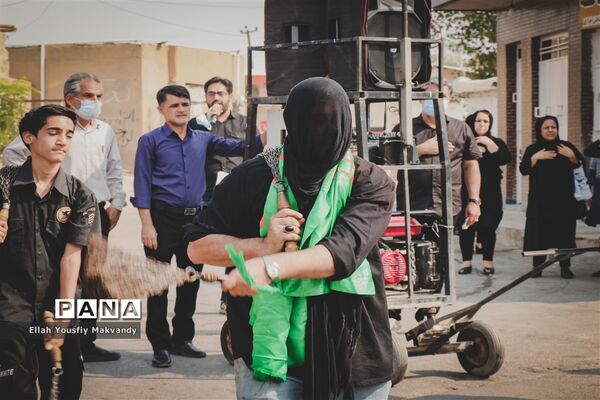 آیین عاشورای حسینی در شهرستان امیدیه