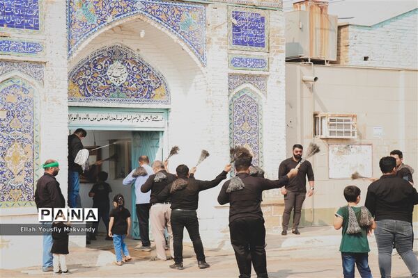 آیین عاشورای حسینی در شهرستان امیدیه