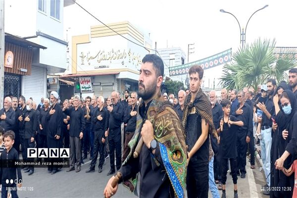 عزاداری عاشورای حسینی در شهرستان فریدونکنار