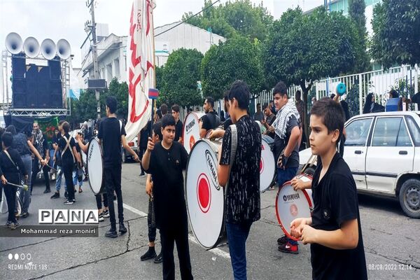 عزاداری عاشورای حسینی در شهرستان فریدونکنار