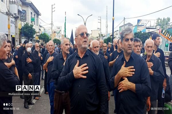 عزاداری عاشورای حسینی در شهرستان فریدونکنار