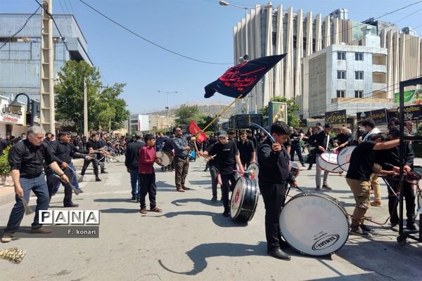 مراسم روز عاشورا در شهر یاسوج