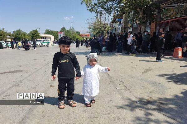 مراسم روز عاشورا در شهر یاسوج