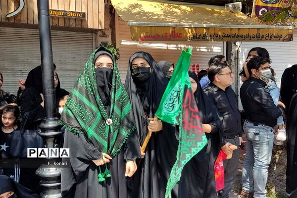 مراسم روز عاشورا در شهر یاسوج
