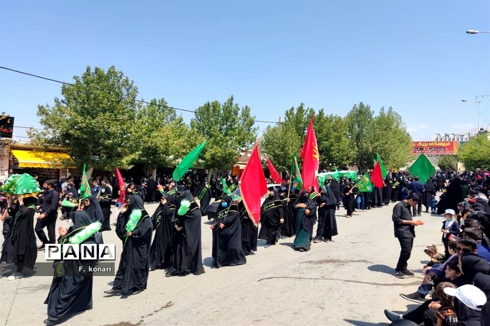 مراسم روز عاشورا در شهر یاسوج