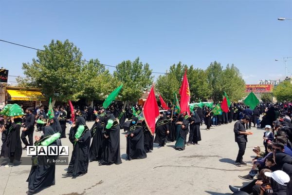 مراسم روز عاشورا در شهر یاسوج