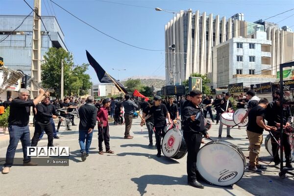 مراسم روز عاشورا در شهر یاسوج