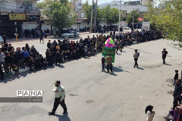 مراسم روز عاشورا در شهر یاسوج