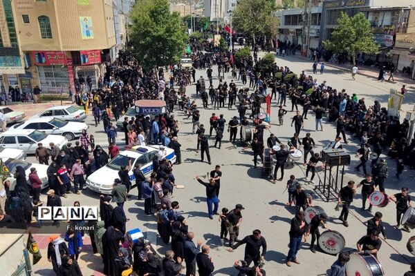 مراسم روز عاشورا در شهر یاسوج