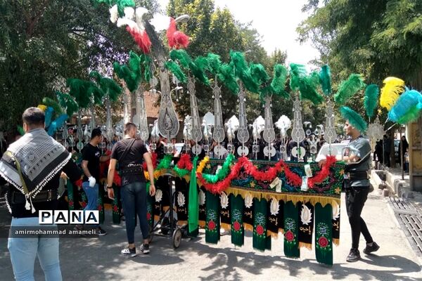 مراسم عزاداری عاشورای حسینی درشهرستان البرز