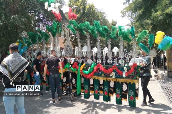 مراسم عزاداری عاشورای حسینی درشهرستان البرز