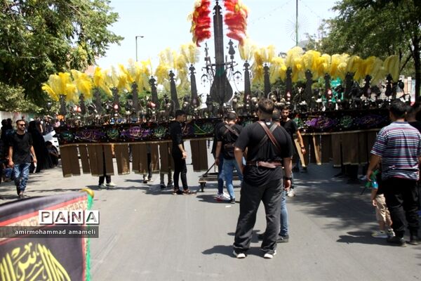 مراسم عزاداری عاشورای حسینی درشهرستان البرز