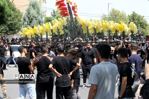 مراسم عزاداری عاشورای حسینی درشهرستان البرز