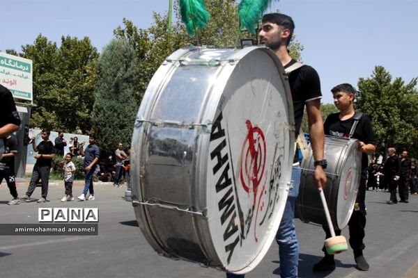 مراسم عزاداری عاشورای حسینی درشهرستان البرز