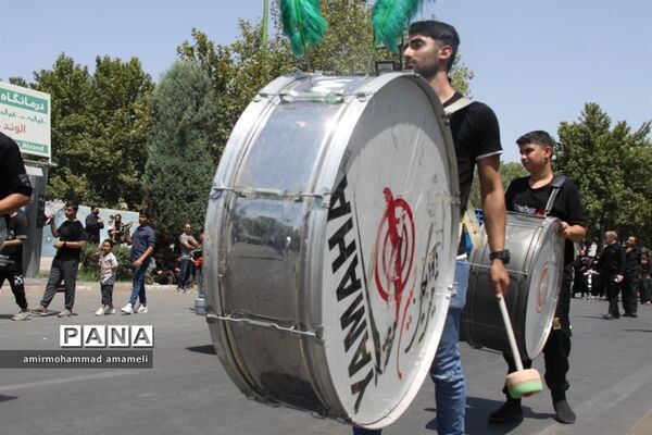 مراسم عزاداری عاشورای حسینی درشهرستان البرز