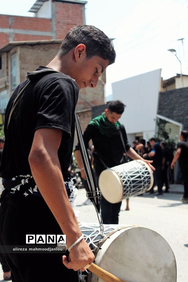 عزاداری عاشورای حسینی در گلوگاه