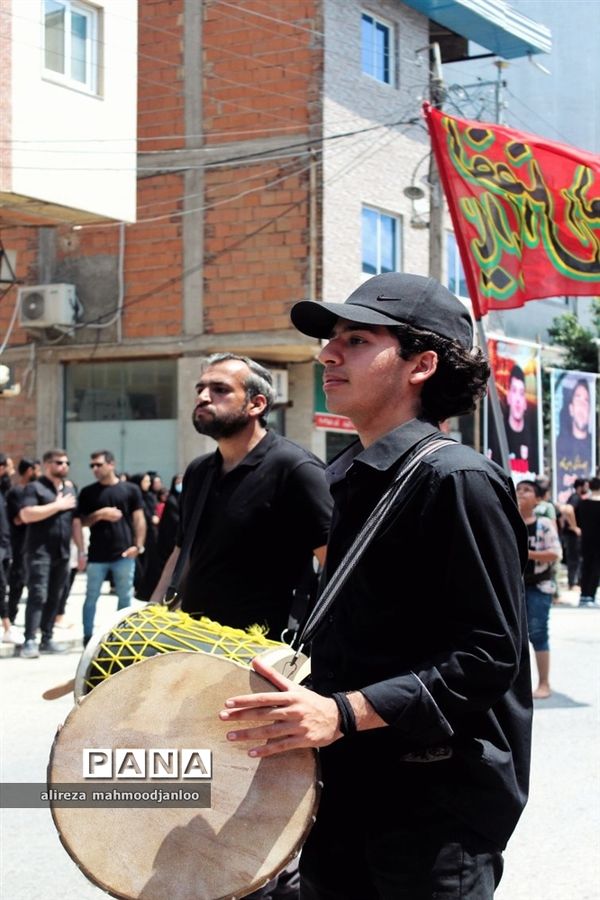 عزاداری عاشورای حسینی در گلوگاه