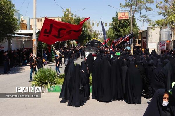 شور و حرارت عاشورا در آباده