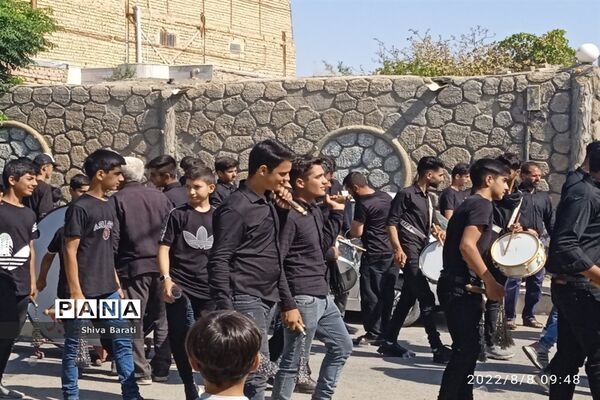 برگزاری مراسم سوگواری عاشورای حسینی در شهرستان کندر