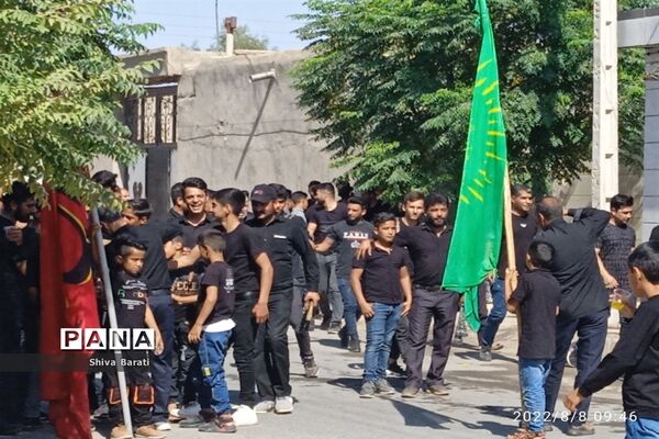 برگزاری مراسم سوگواری عاشورای حسینی در شهرستان کندر