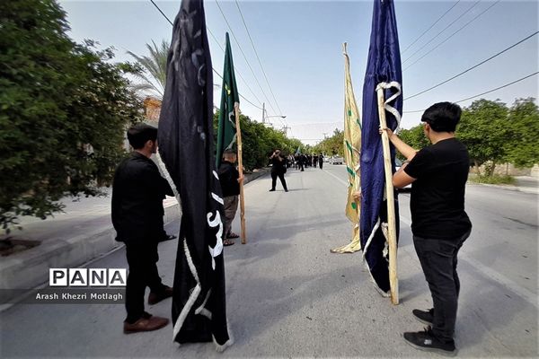 مراسم عزاداری روز عاشورا در کازرون