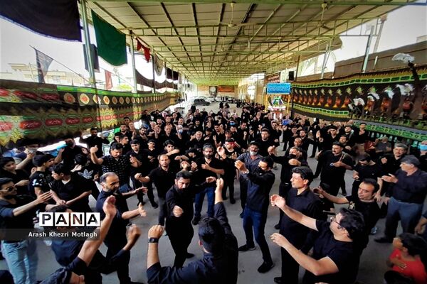 مراسم عزاداری روز عاشورا در کازرون