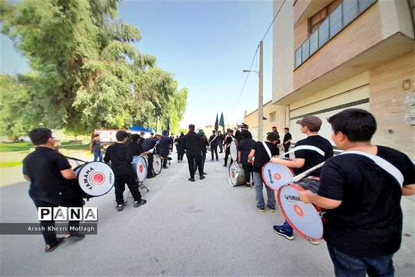 مراسم عزاداری روز عاشورا در کازرون