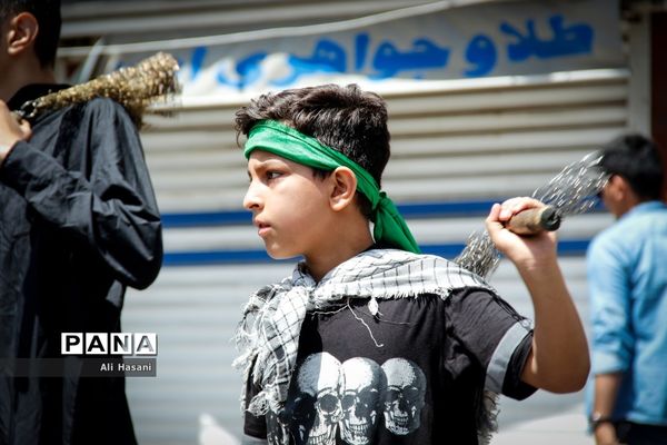 حضور پرشور عاشقان حسینی روز عاشورا در ارومیه