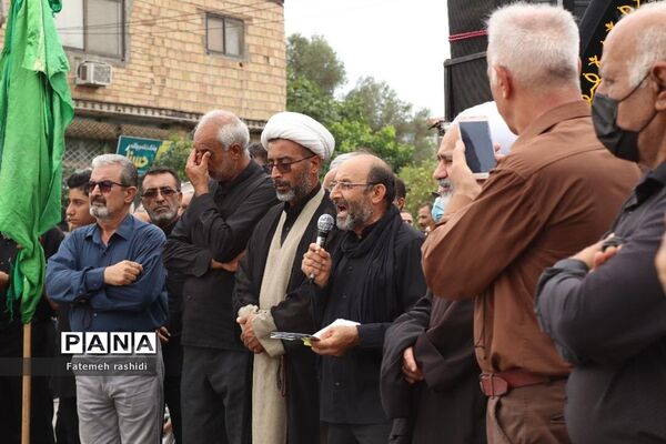 مراسم عزاداری روز عاشورا در روستای سمسکنده ساری