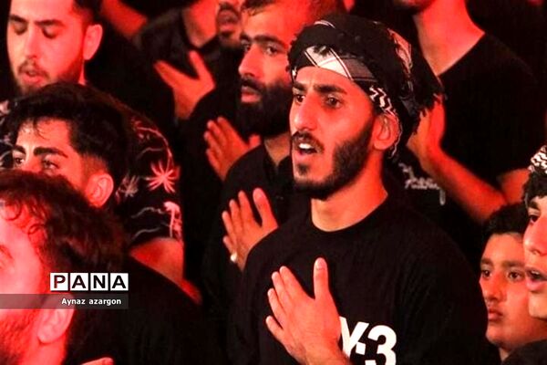 سوگواری شب عاشورا حسینی در قائمشهر