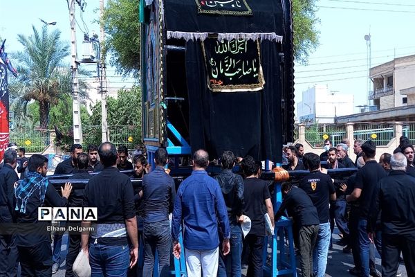 مراسم عزاداری عاشورای حسینی در شوشتر