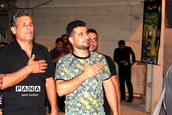 مراسم شام غریبان امام حسین در روستای چمان