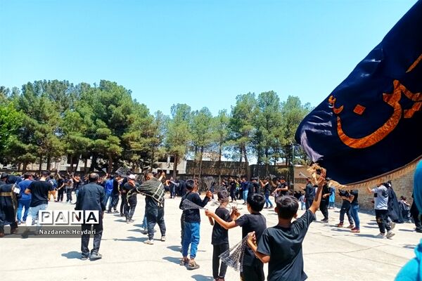 مراسم عزاداری عاشورای حسینی در شهرستان بهارستان