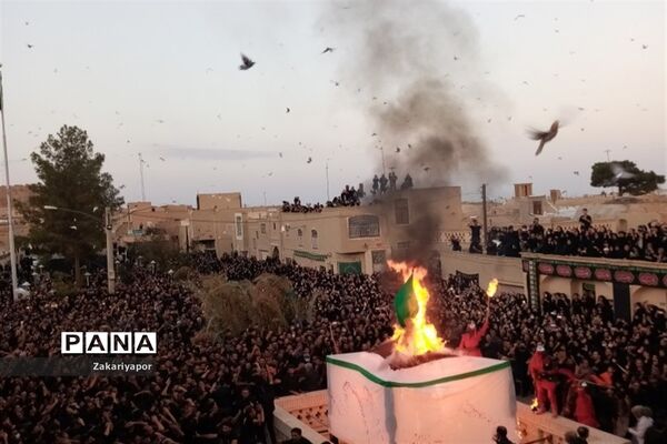 مراسم عزاداری عاشورای حسینی در بافران و محمدیه شهرستان نایین