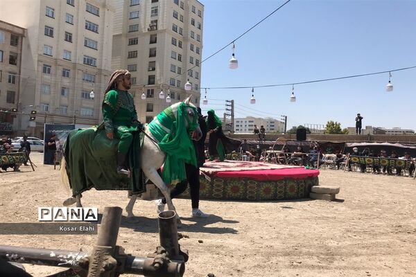 برپایی مراسم تعزیه‌خوانی عاشورای حسینی در شهرری