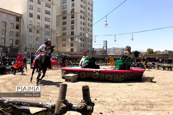 برپایی مراسم تعزیه‌خوانی عاشورای حسینی در شهرری