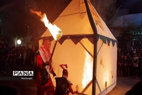 برگزاری مراسم شام غریبان در کاشان