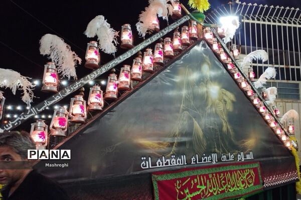 برگزاری مراسم شام غریبان در کاشان