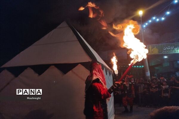 برگزاری مراسم شام غریبان در کاشان