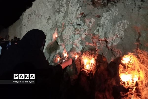 آیین شام غریبان شهیدان کربلا در امامزاده مختار (ع)  یاسوج