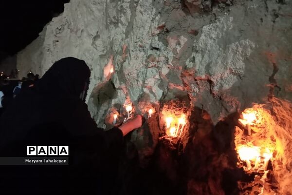 آیین شام غریبان شهیدان کربلا در امامزاده مختار (ع)  یاسوج