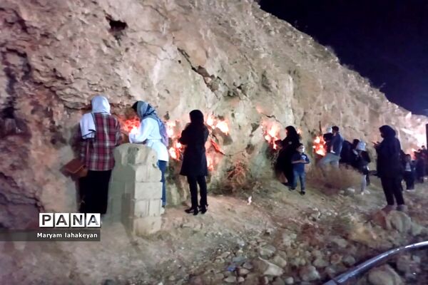 آیین شام غریبان شهیدان کربلا در امامزاده مختار (ع)  یاسوج
