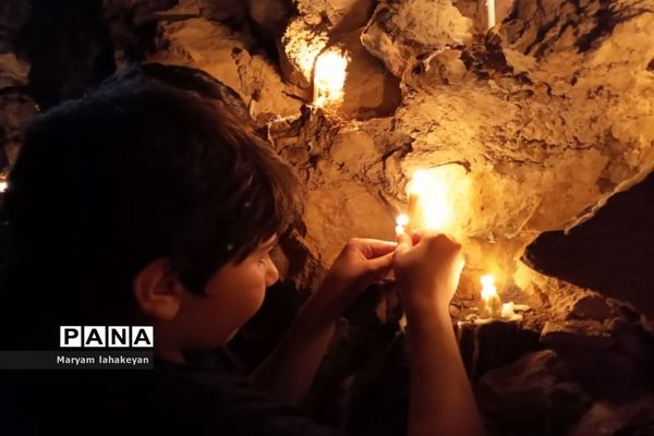 آیین شام غریبان شهیدان کربلا در امامزاده مختار (ع)  یاسوج