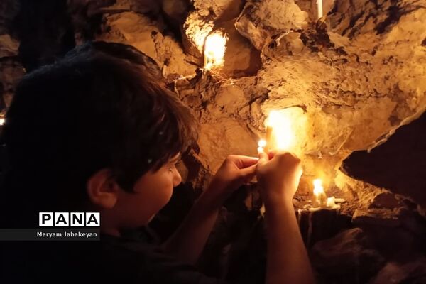 آیین شام غریبان شهیدان کربلا در امامزاده مختار (ع)  یاسوج